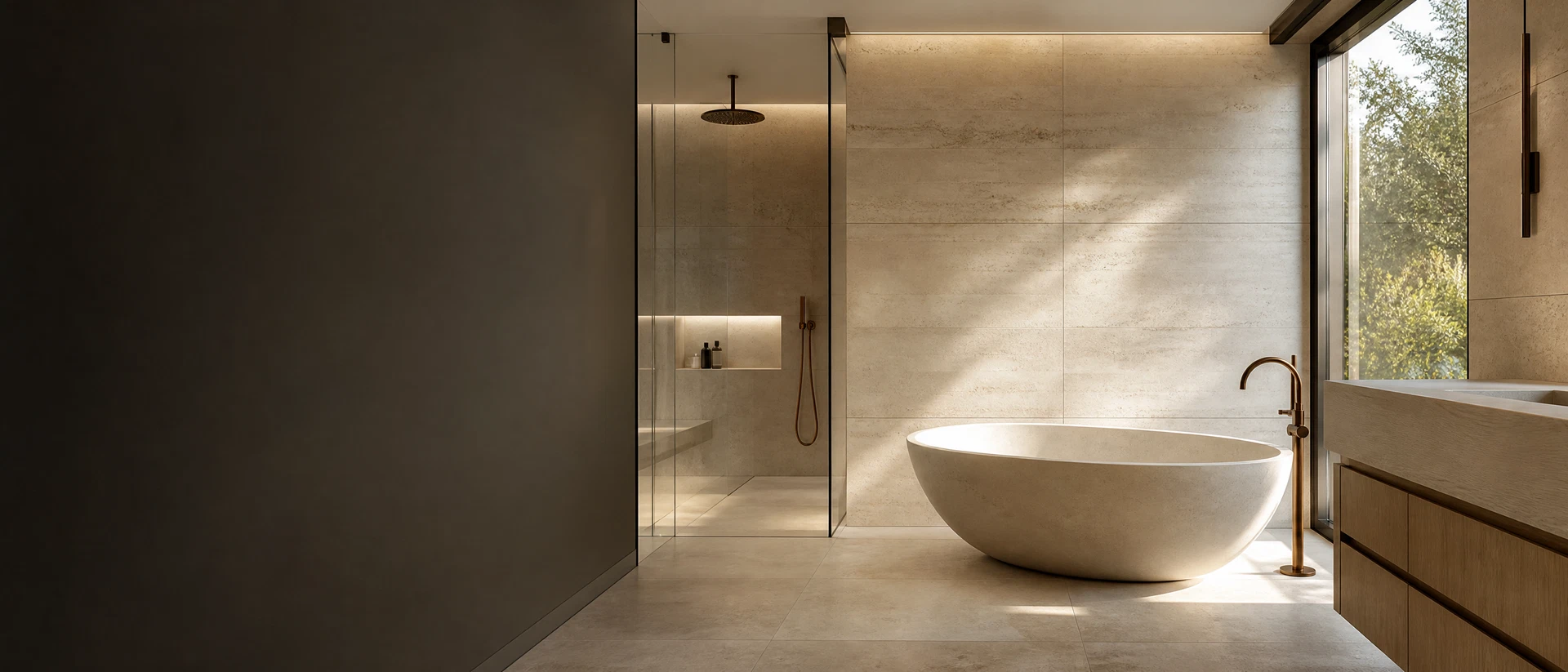Luxury bathroom renovation